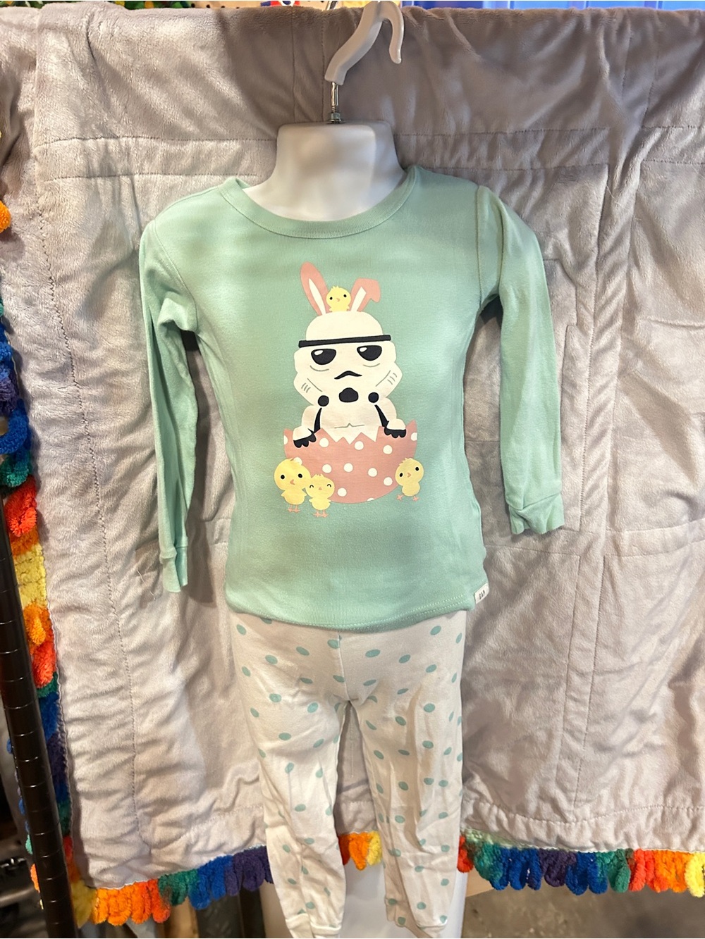 🍉5/$20🍉 3 years Baby Gap Star Wars Easter Pajama Set